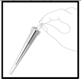 örberedande av nål och spruta för injektion