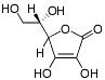 Bild på kemisk struktur för Askorbinsyra
