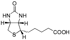 Bild på kemisk struktur för Biotin