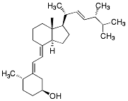 Bild på kemisk struktur för Dihydrotakisterol