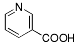 Bild på kemisk struktur för Nikotinsyra