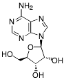 Bild på kemisk struktur för Adenosin