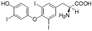 Bild på kemisk struktur för Liotyronin