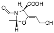 Bild på kemisk struktur för Klavulansyra