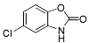 Bild på kemisk struktur för Klorzoxazon