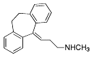 Bild på kemisk struktur för Nortriptylin