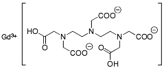 Bild på kemisk struktur för Gadopentetatdimeglumin