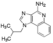 Bild på kemisk struktur för Imikvimod