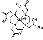 Bild på kemisk struktur för Gadoteridol