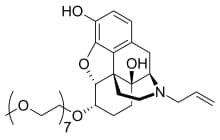 Bild på kemisk struktur för Naloxegol
