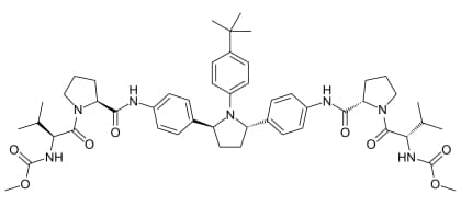 Bild på kemisk struktur för Ombitasvir