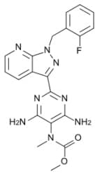 Bild på kemisk struktur för Riociguat