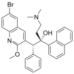 Bild på kemisk struktur för Bedakilin