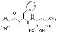 Bild på kemisk struktur för Bortezomib