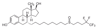 Bild på kemisk struktur för Fulvestrant