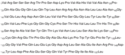 Bild på kemisk struktur för Tasonermin