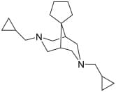 Bild på kemisk struktur för Tedisamil