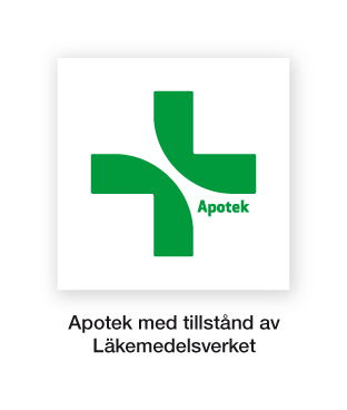 Apotek med tillstånd av Läkemedelsverket