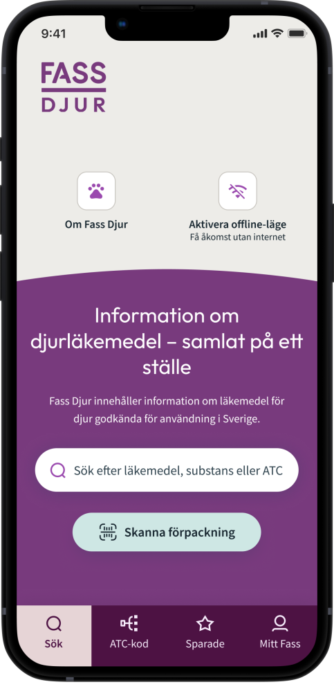 Bild på appen Fass Djur