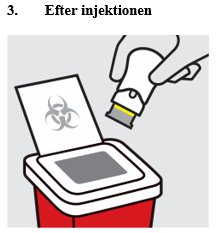 3. Efter injektionen