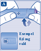 Bild A - Exempel 0,6 mg vald