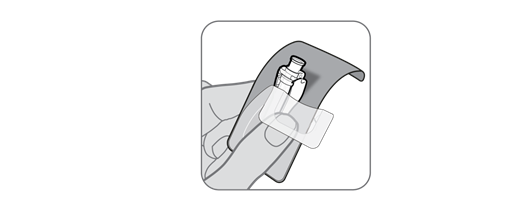 2) Förbereda Amsparitydosen för injektion